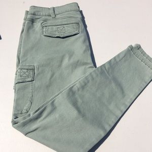 Cabi brand cargo pants - green